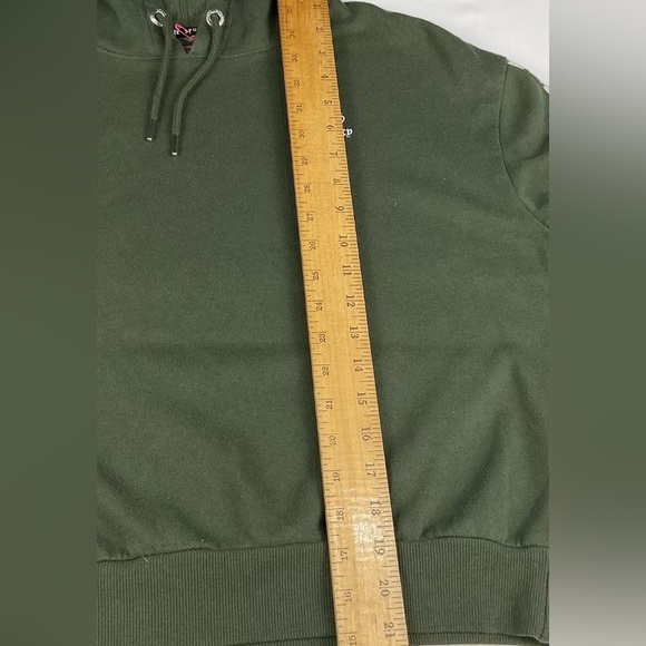NWOT JUICY COUTURE Sport Green Wildcat Fleece Hoodie Womens Sweatshirt Small - Picture 10 of 11
